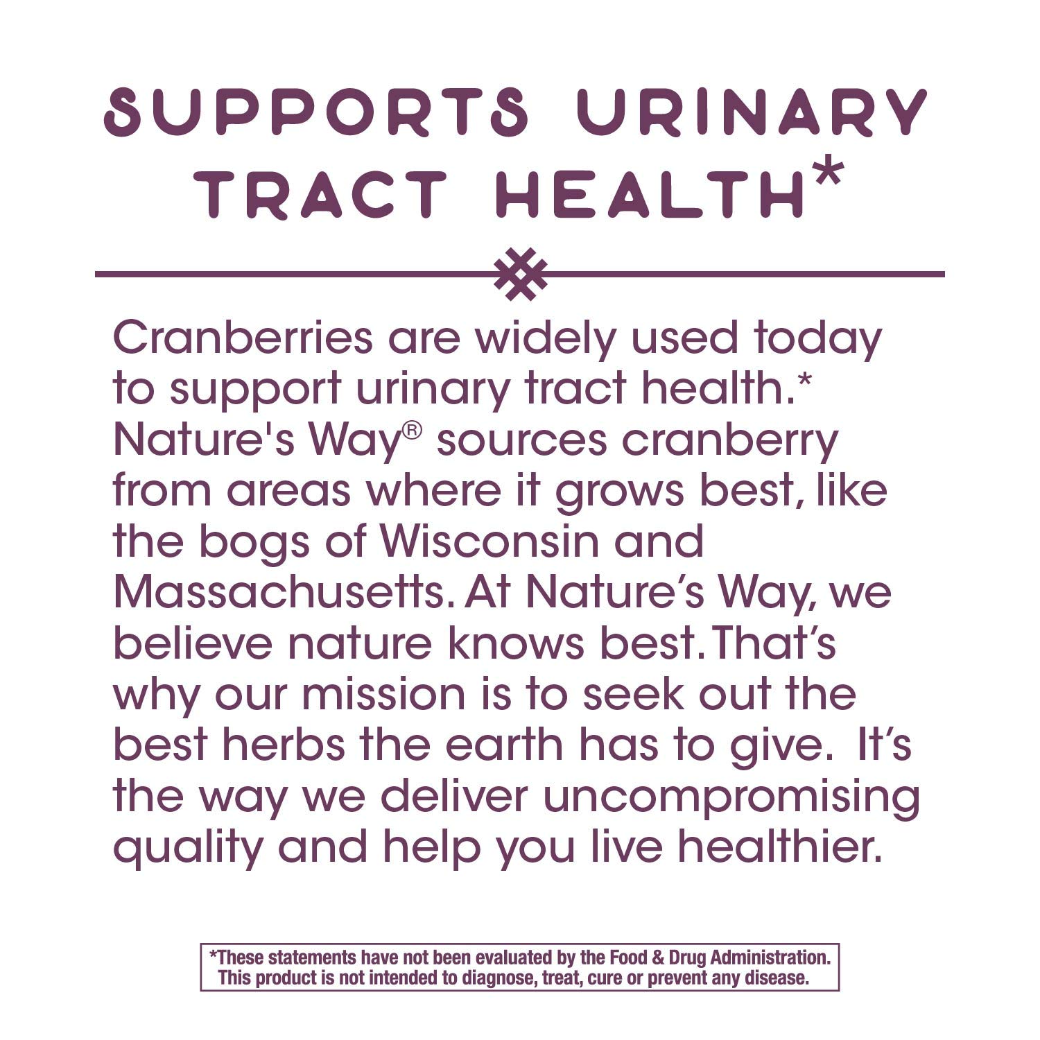 Foto 7 | Suplemento Nature's Way Cranberry de 120 Cápsulas-Venta Internacional