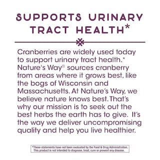 Foto 7 | Suplemento Nature's Way Cranberry de 120 Cápsulas-Venta Internacional