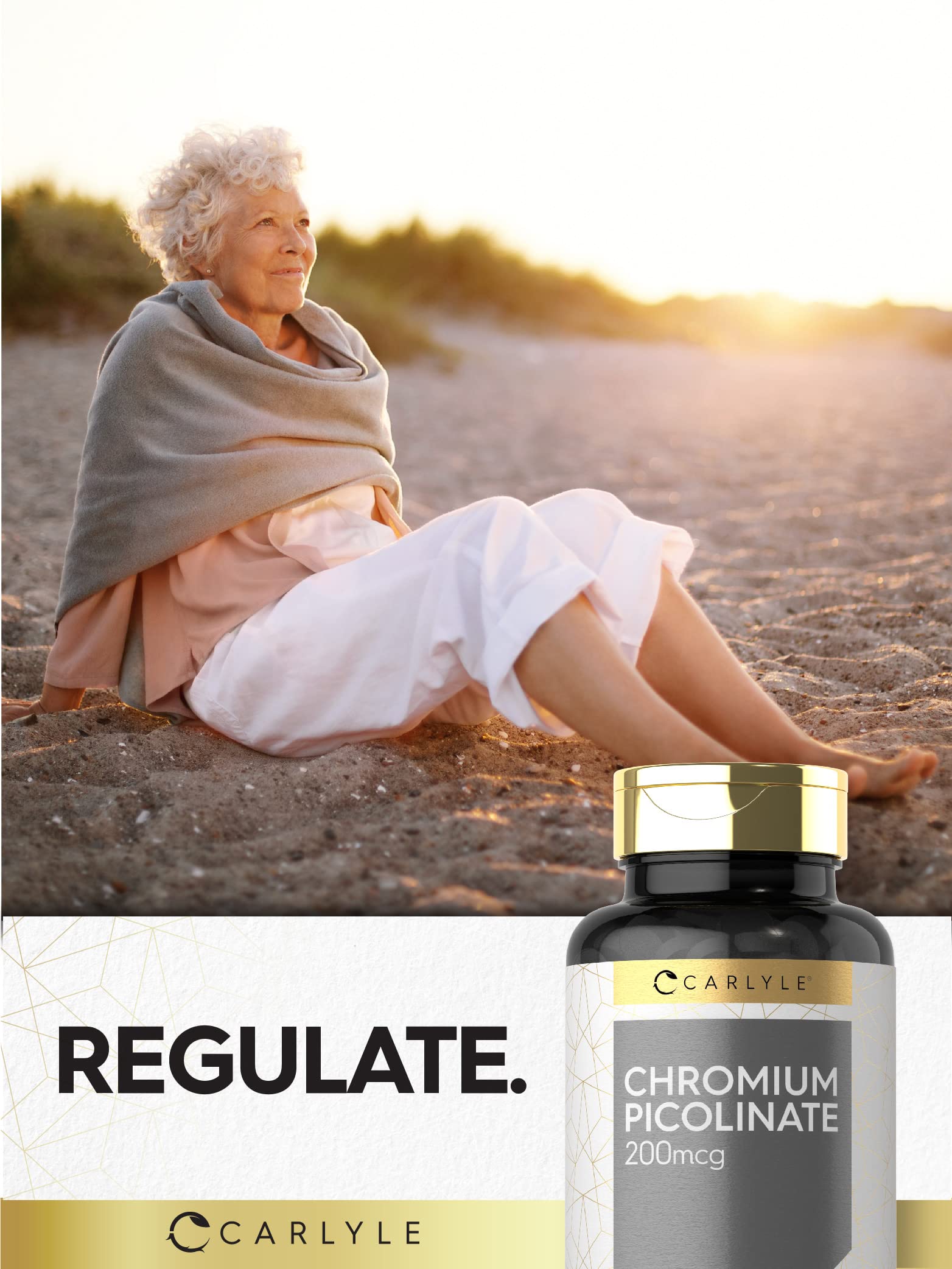 Foto 6 | Suplemento de Picolinato de Cromo Carlyle 200 Mcg 250 Tabletas - Venta Internacional