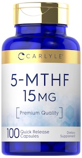 Foto 1 | Suplemento Carlyle 5-mthf L-metilfolato 15 Mg 100 Cápsulas - Venta Internacional