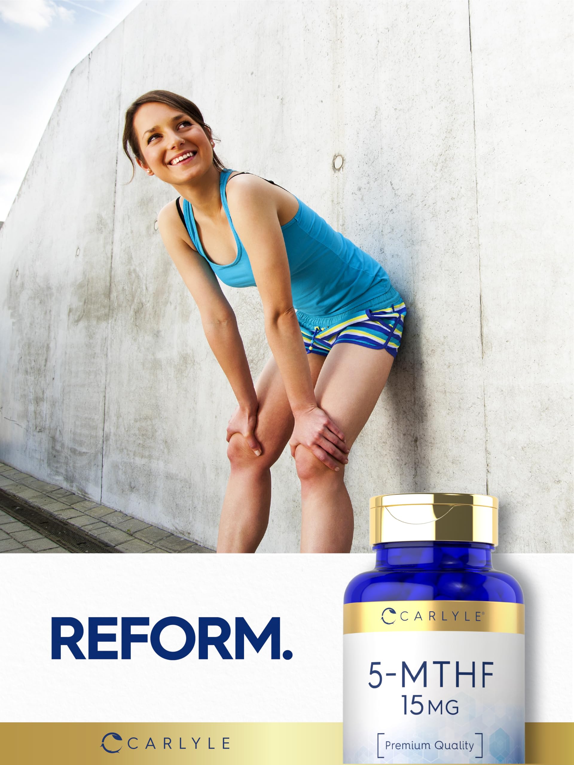 Foto 7 | Suplemento Carlyle 5-mthf L-metilfolato 15 Mg 100 Cápsulas - Venta Internacional