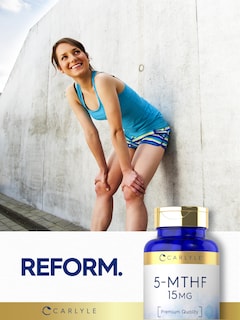 Foto 7 | Suplemento Carlyle 5-mthf L-metilfolato 15 Mg 100 Cápsulas - Venta Internacional