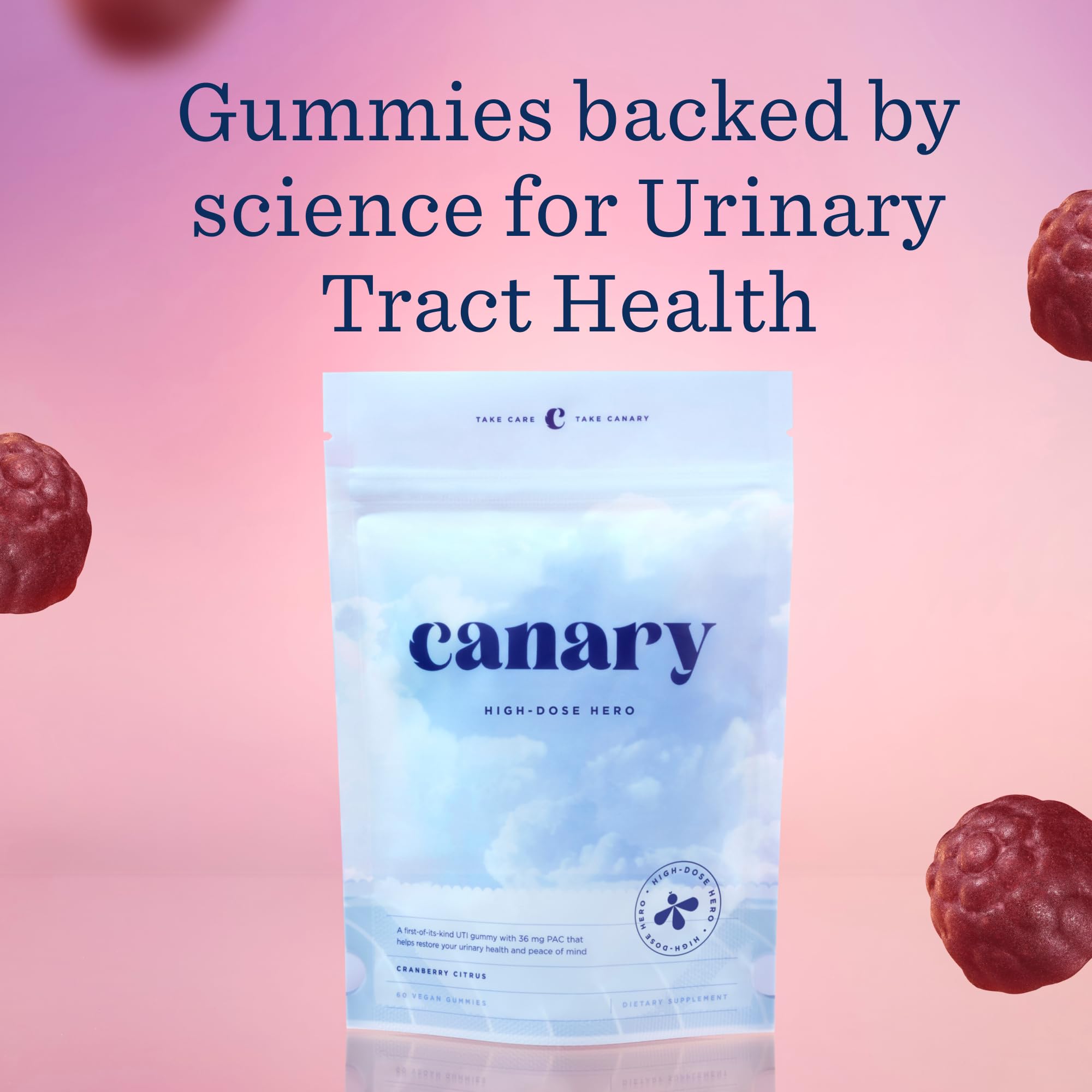 Foto 4 | Suplemento Canary High-dose Hero Para La Salud Urinaria Femenina - Venta Internacional