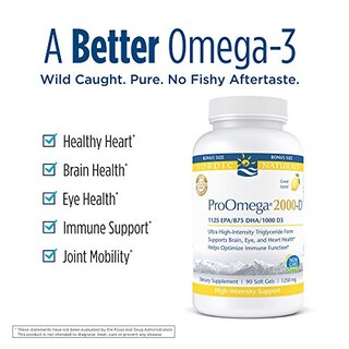 Foto 3 | Suplemento Nordic Naturals Proomega 2000-d 90 Cápsulas- Venta Internacional