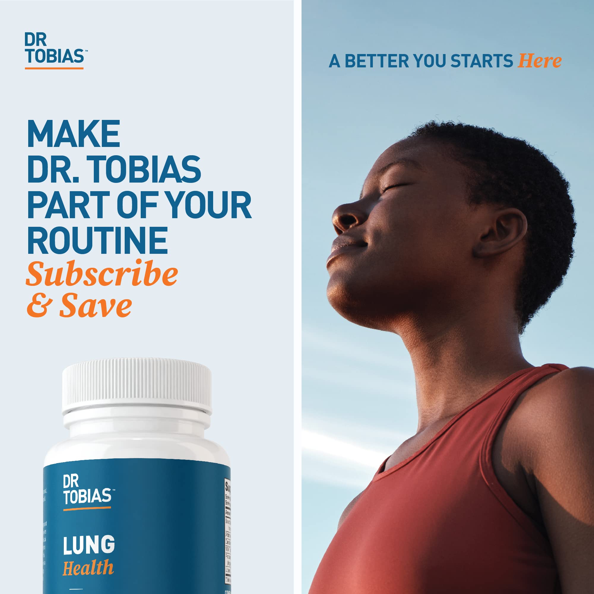 Foto 7 pulgar | Suplemento Dr. Tobias Lung Health Lung Support 60 Cápsulas - Venta Internacional