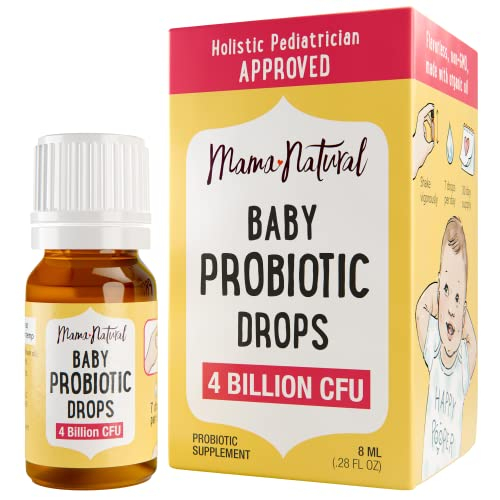 Foto 2 pulgar | Gotas Probióticas Mama Natural Baby 8 Ml 4b Cfu para Aliviar Los Cólicos - Venta Internacional
