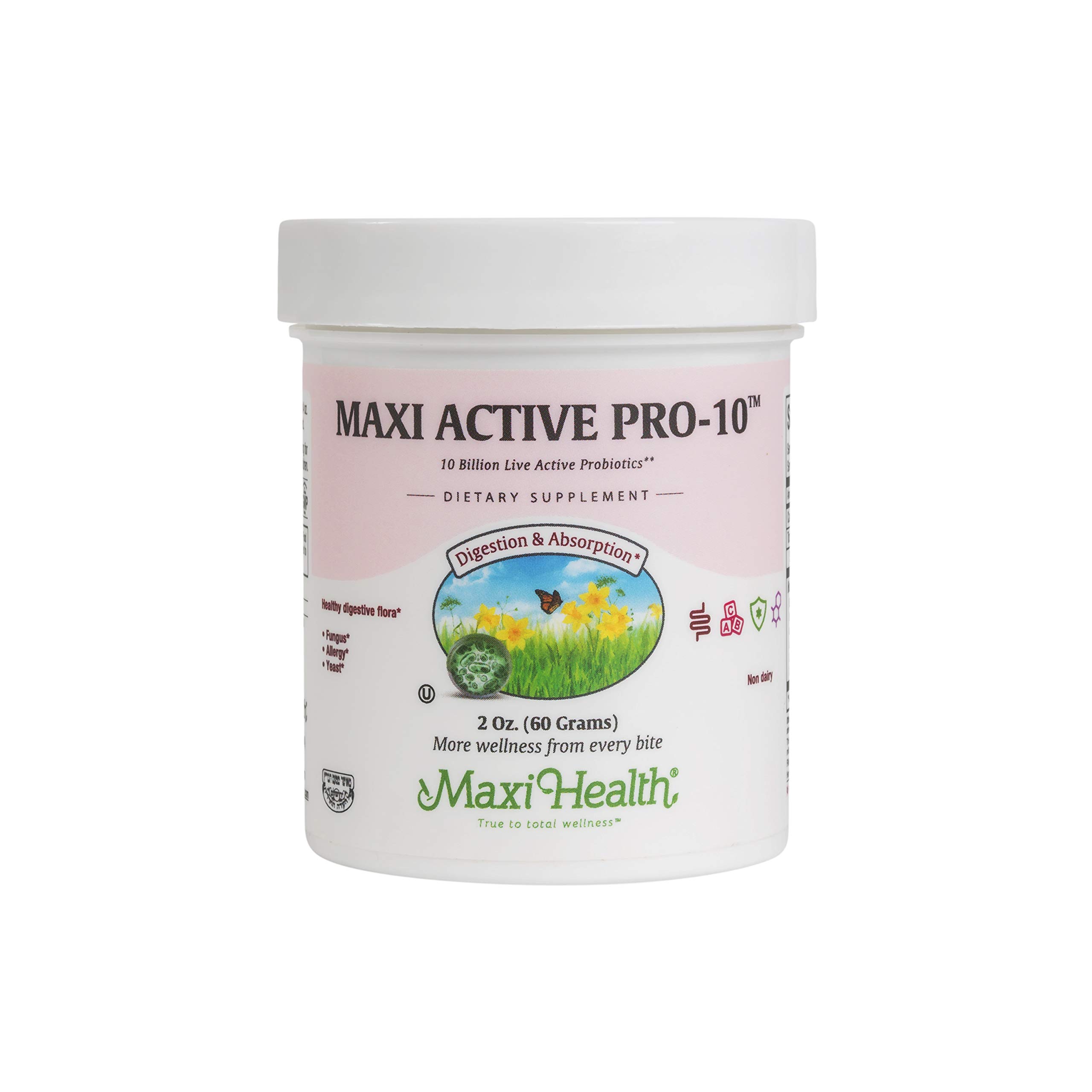 Foto 2 pulgar | Suplemento Probiótico Maxi Health Active Pro-10 en Polvo de 60 Ml - Venta Internacional