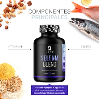 Foto 3 | Selenm Blend B Life 120 Cápsulas