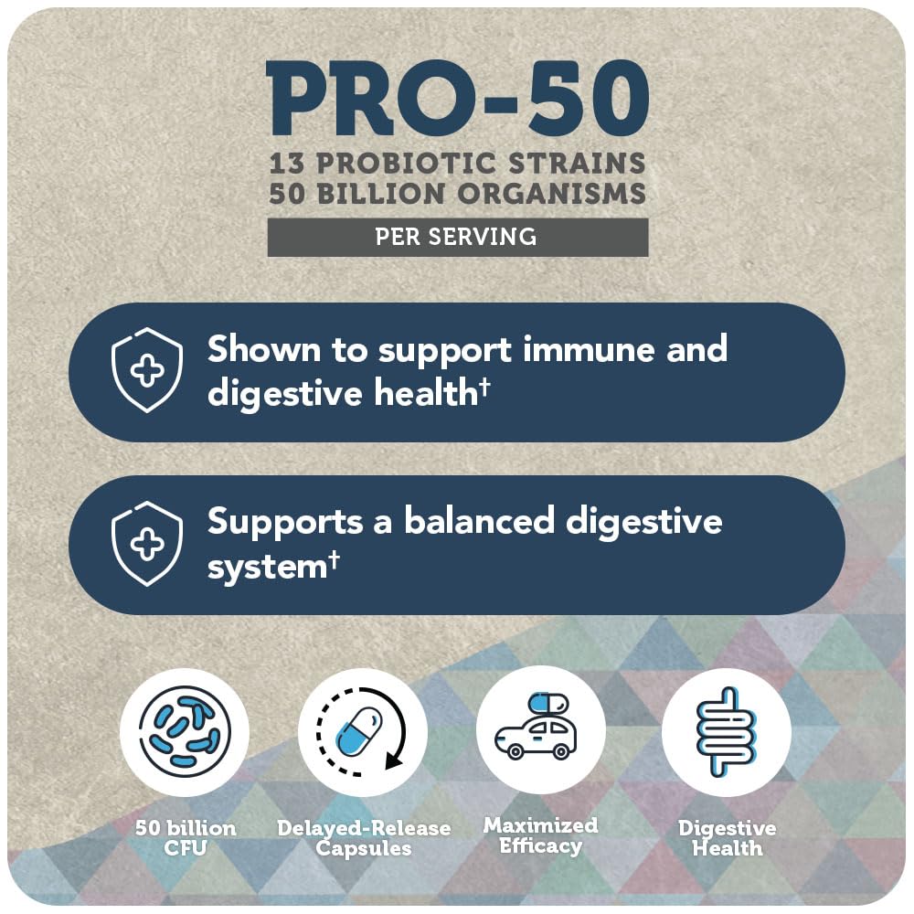 Foto 4 | Suplemento de Probióticos Vitamin Bounty Pro-50 60 Cápsulas - Venta Internacional