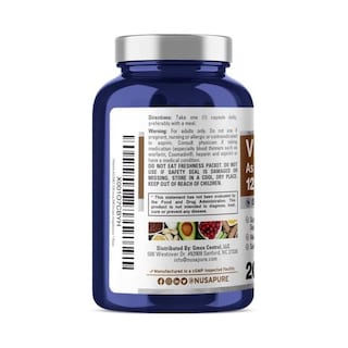 Foto 3 | Suplemento Nusapure Vitamina K2 Mk7 200 Cápsulas Vegetarianas - Venta Internacional
