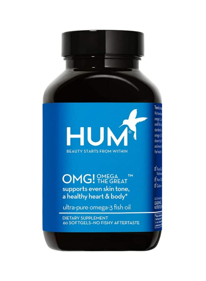 Foto 2 pulgar | Suplemento Hum Omega de 60 Softgels-Venta Internacional