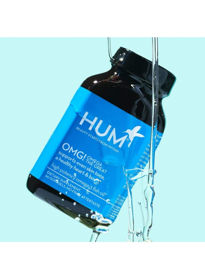 Foto 8 pulgar | Suplemento Hum Omega de 60 Softgels-Venta Internacional