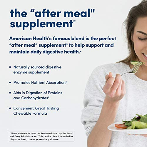 Foto 4 pulgar | Suplemento American Health Masticable Multi-enzymes 250 Tabletas - Venta Internacional
