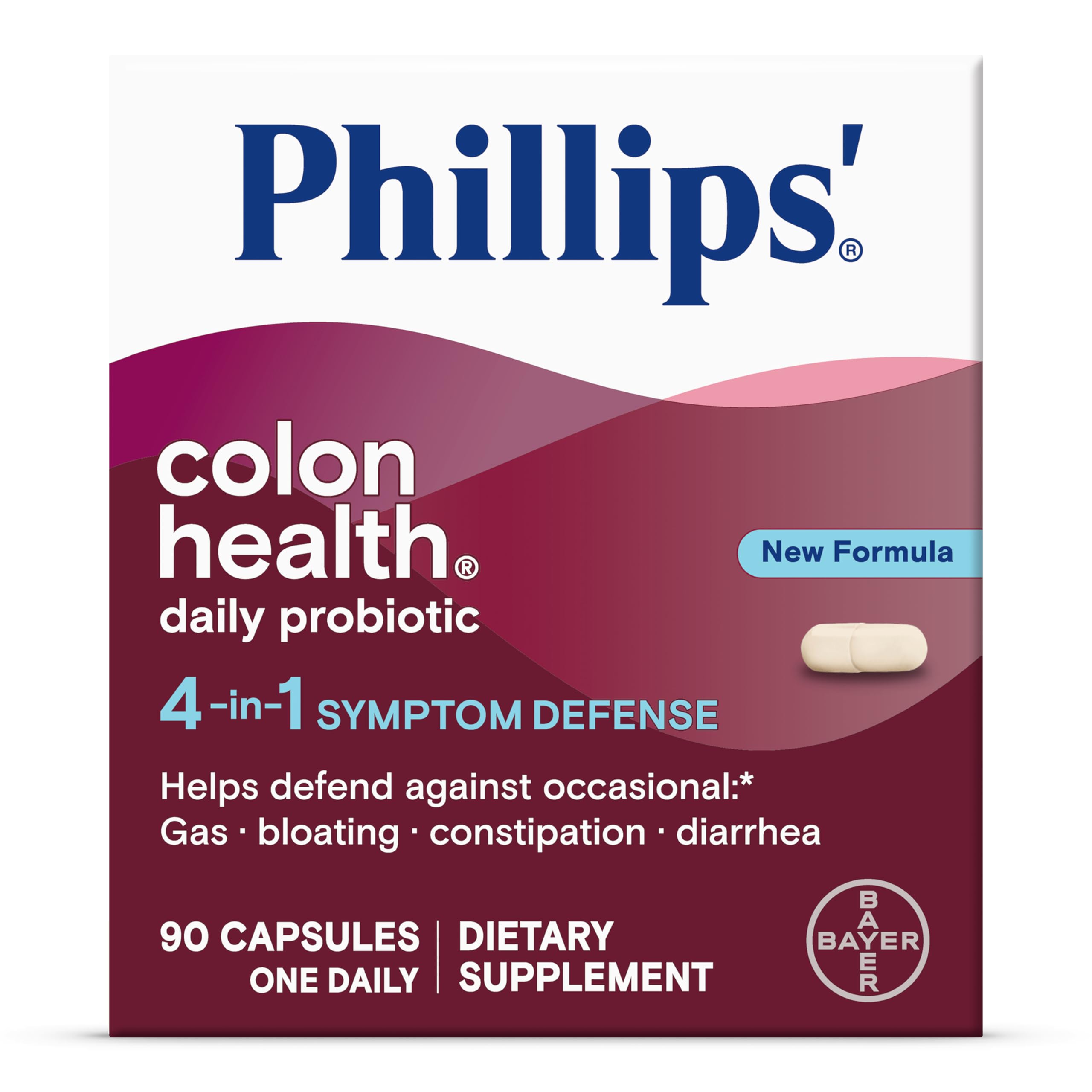 Foto 2 pulgar | Cápsulas Probióticas Phillips' Colon Health 90 Unidades - Venta Internacional