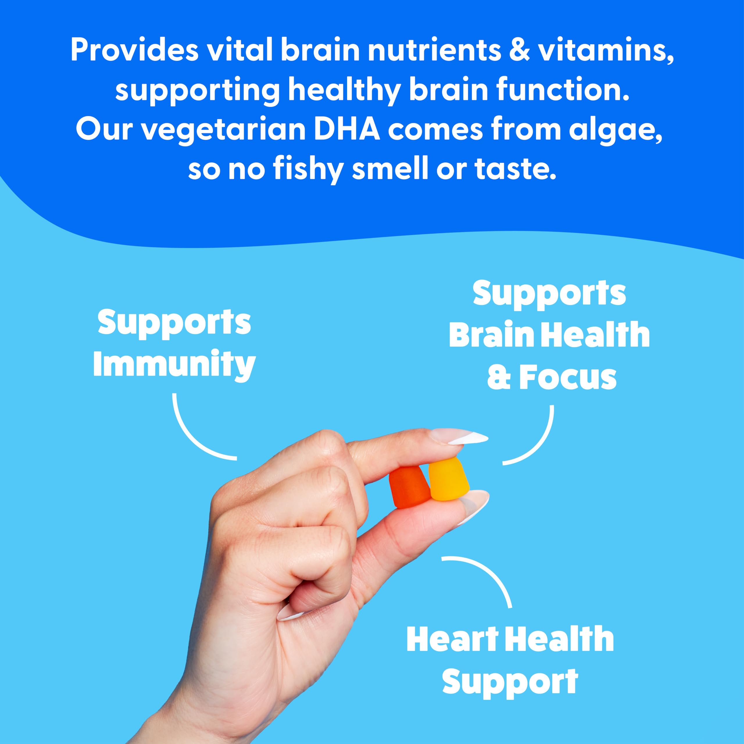 Foto 4 pulgar | Suplemento de Gomitas Feel Great Vitamin Co. Dha y Omega - Venta Internacional