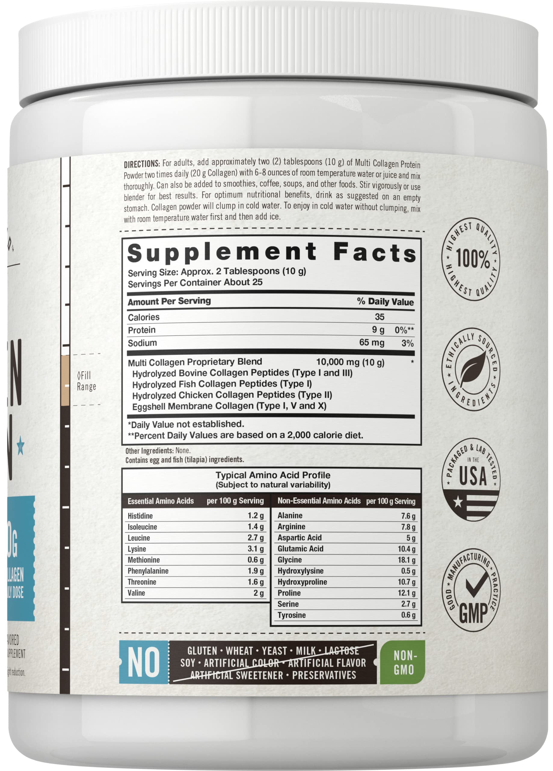 Foto 3 pulgar | Suplemento de Proteína Multicolágeno Herbage Farmstead 250 ml - Venta Internacional