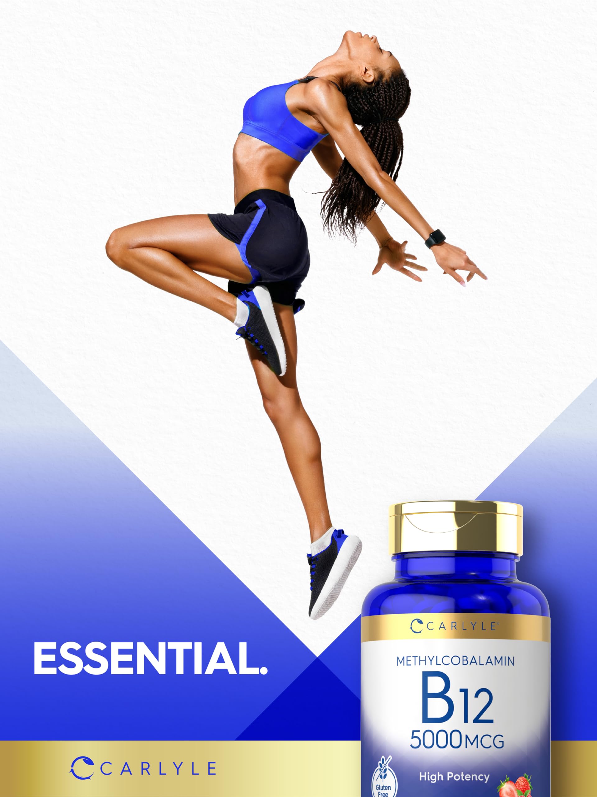 Foto 8 pulgar | Suplemento Carlyle de Metilcobalamina Y Vitamina B12 5000 Mcg, 60 Tabletas - Venta Internacional