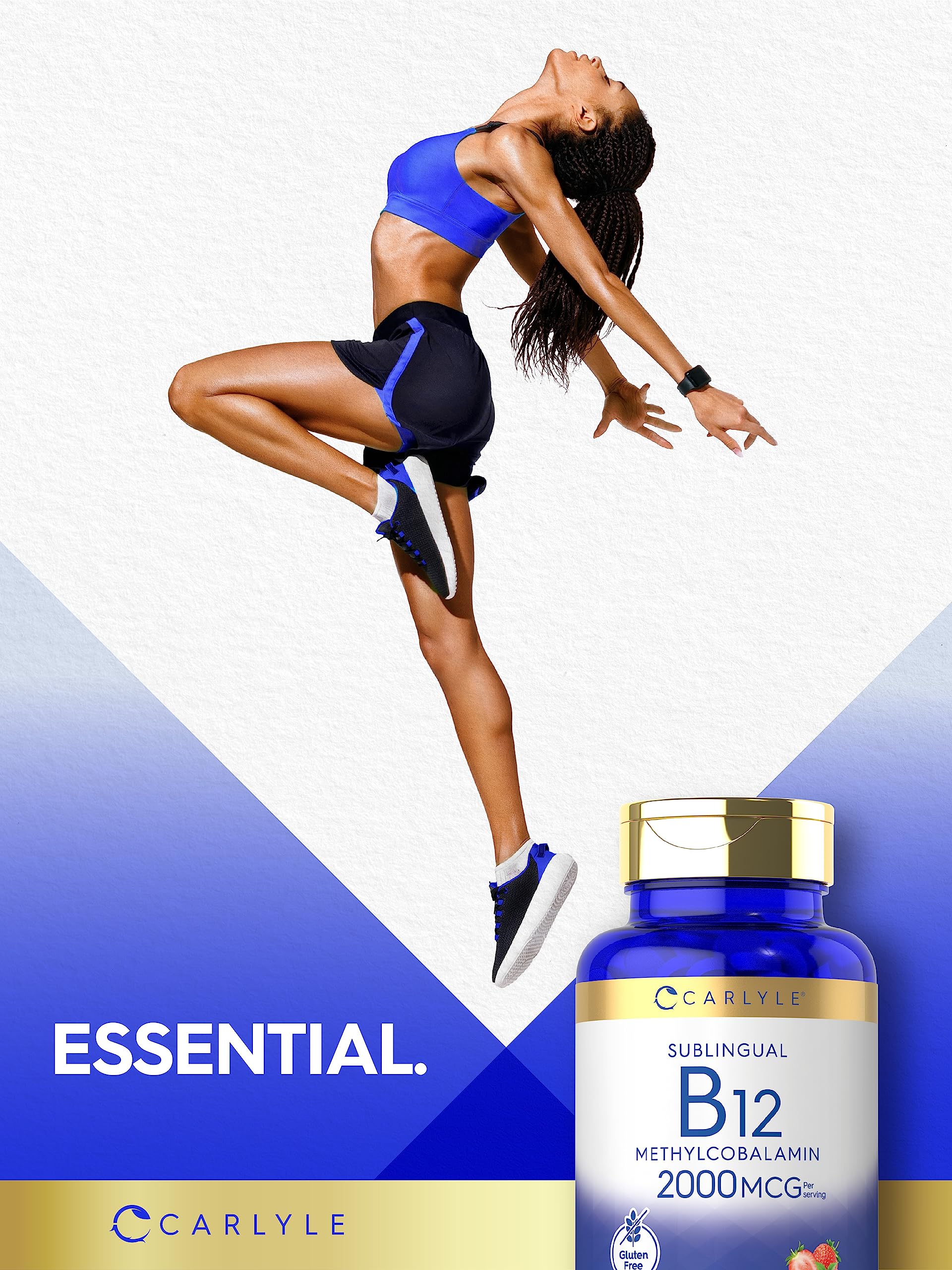 Foto 7 pulgar | Suplemento Carlyle de Vitamina B-12 2000 Mcg 240 Tabletas - Venta Internacional