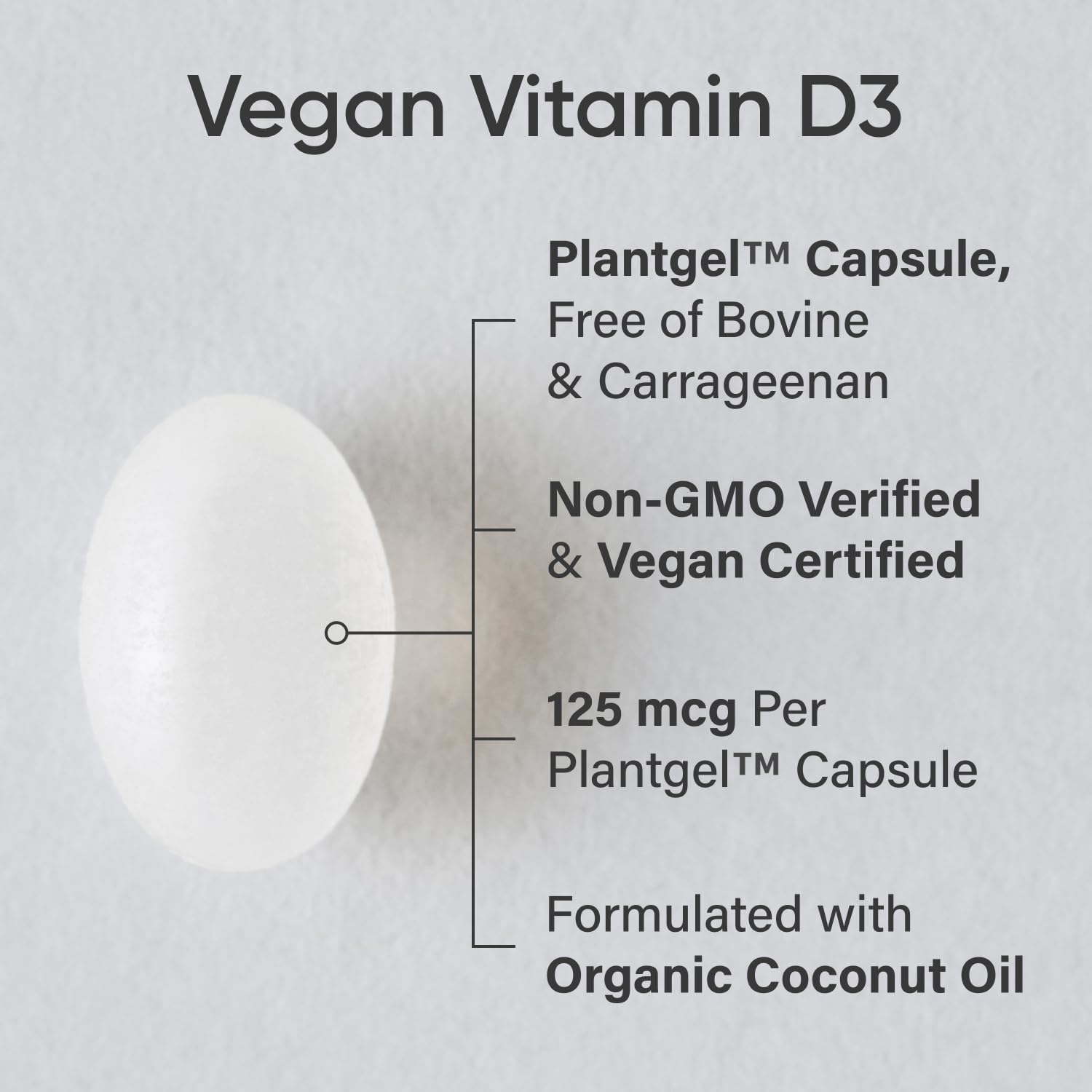 Foto 5 pulgar | Vitamina D3 Sports Research Vegana 5000 Iu 60 Cápsulas Blandas - Venta Internacional
