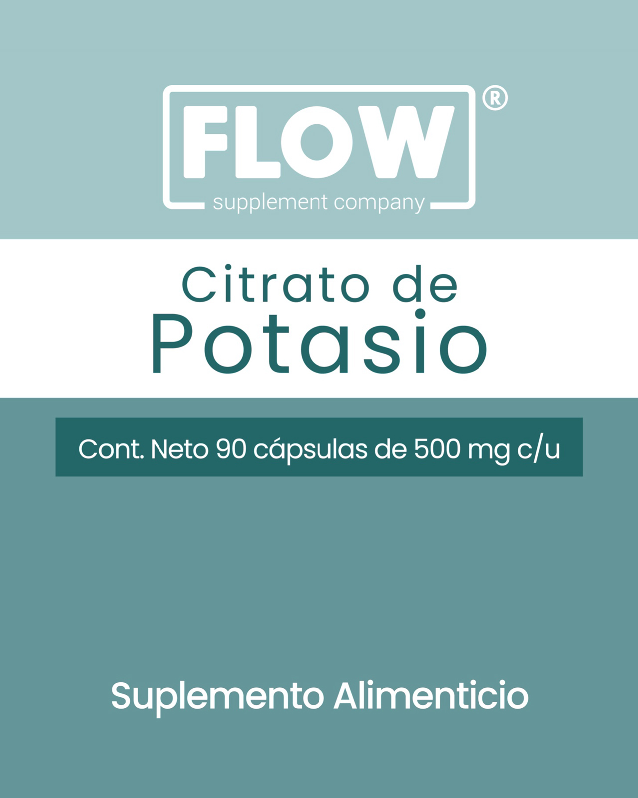Foto 4 pulgar | Minerales Y Suplementos 3 Pack Flow Supplements - 270 Cápsulas Citrato De Potasio