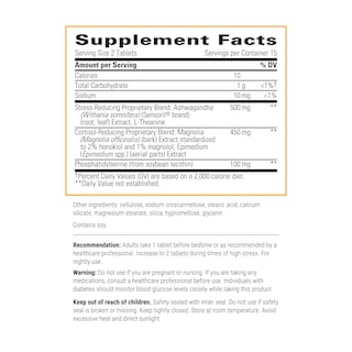 Foto 2 | Suplemento Integrative Therapeutics Cortisol Manager 30 Comprimidos - Venta Internacional