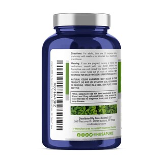 Foto 3 | Suplemento Nusapure Jiaogulan 9000 Mg 180 Cápsulas - Venta Internacional