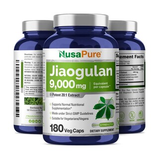 Foto 4 | Suplemento Nusapure Jiaogulan 9000 Mg 180 Cápsulas - Venta Internacional