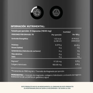 Foto 3 | Suplemento Life360+ Colágeno de 210 Cápsulas