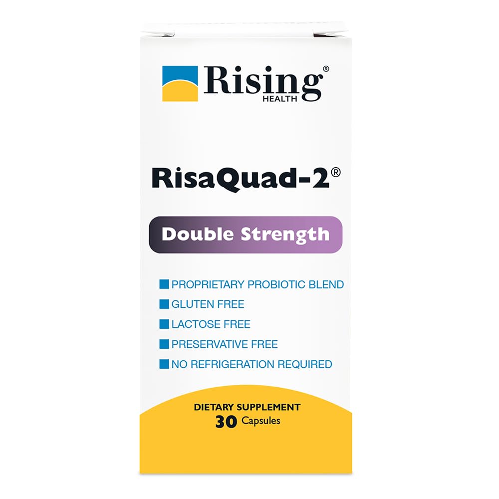 Foto 2 pulgar | Suplemento Dietético Probiótico En Cápsulas Rising Risaquad-2 Ds - Venta Internacional