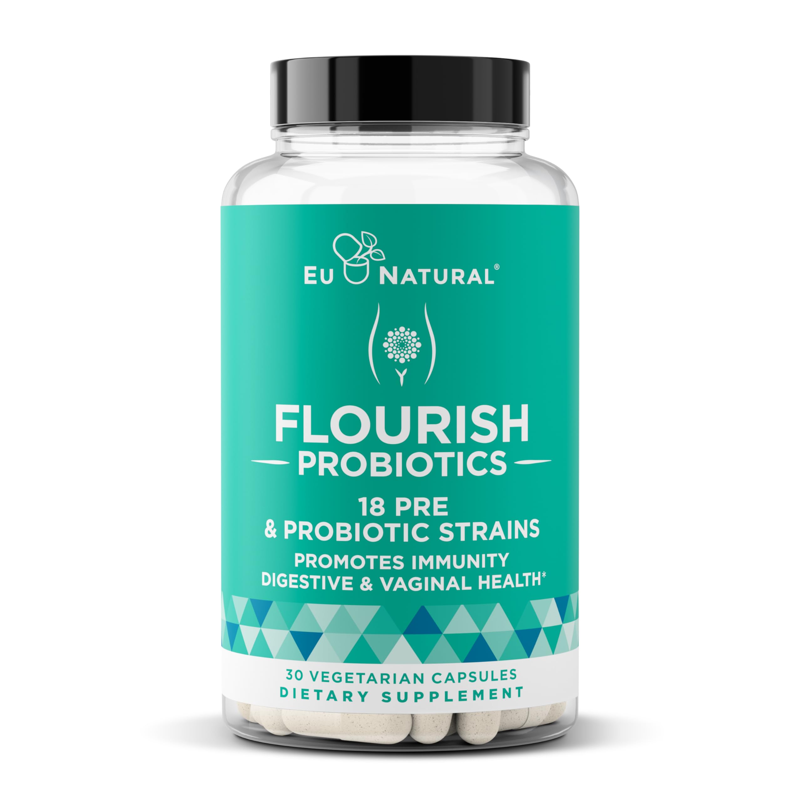 Foto 2 pulgar | Suplemento Eu Natural Flourish con Probióticos y Prebióticos - Venta Internacional