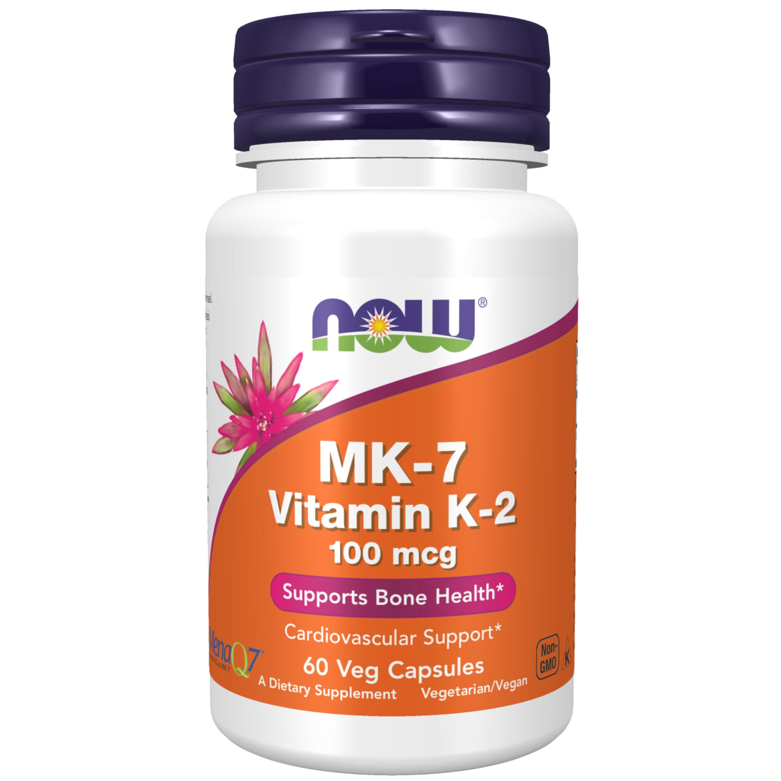 Foto 2 pulgar | Suplemento Now Mk-7 De Vitamina K-2 100 Mcg 60 Cápsulas Vegetarianas - Venta Internacional
