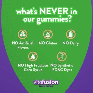 Foto 3 | Vitaminas En Gomitas Vitafusion Kids Saúco 60 Unidades Para Apoyar El Sistema Inmunitario - Venta Internacional