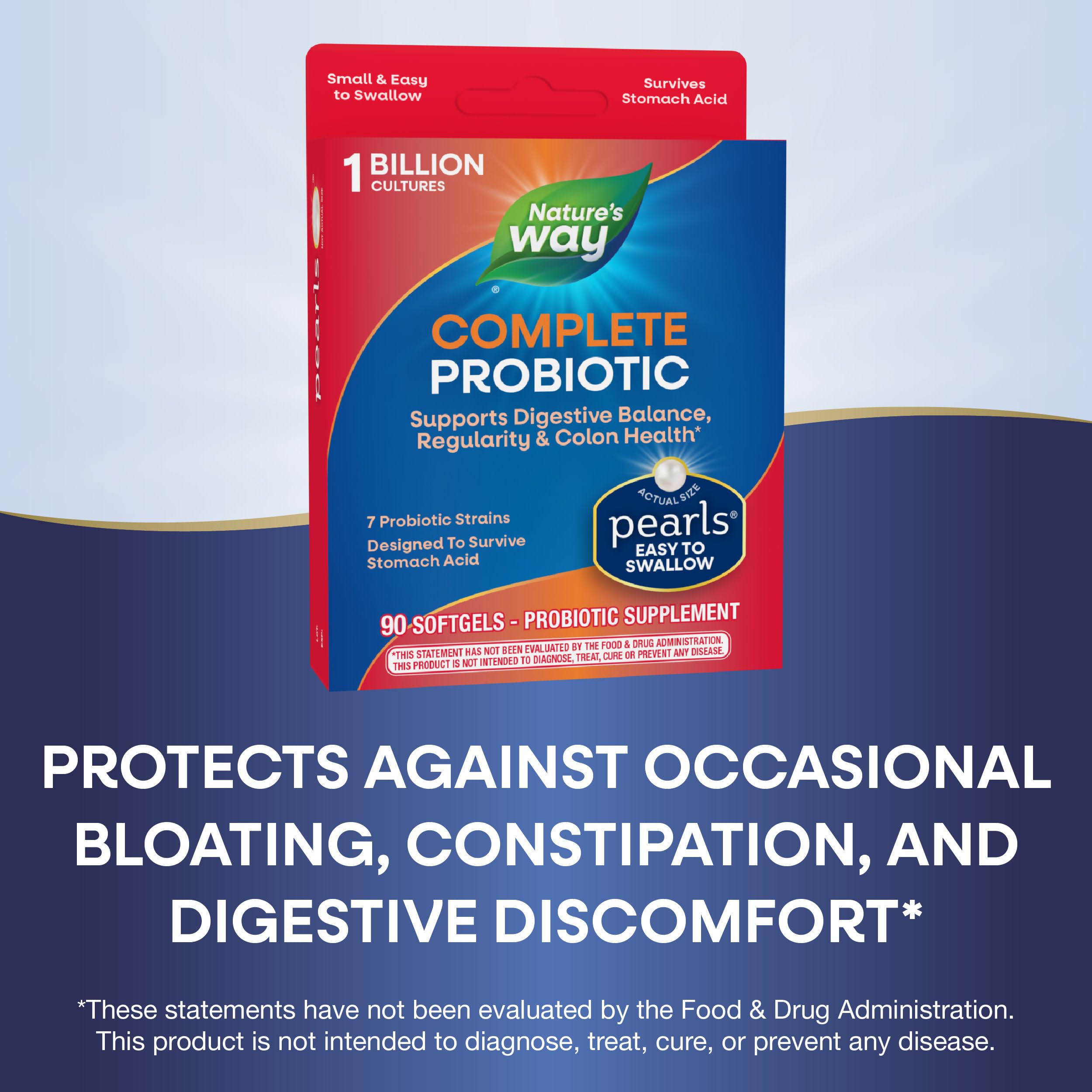 Foto 5 pulgar | Suplemento Nature's Way Complete Probiotic Pearls 90 Cápsulas - Venta Internacional
