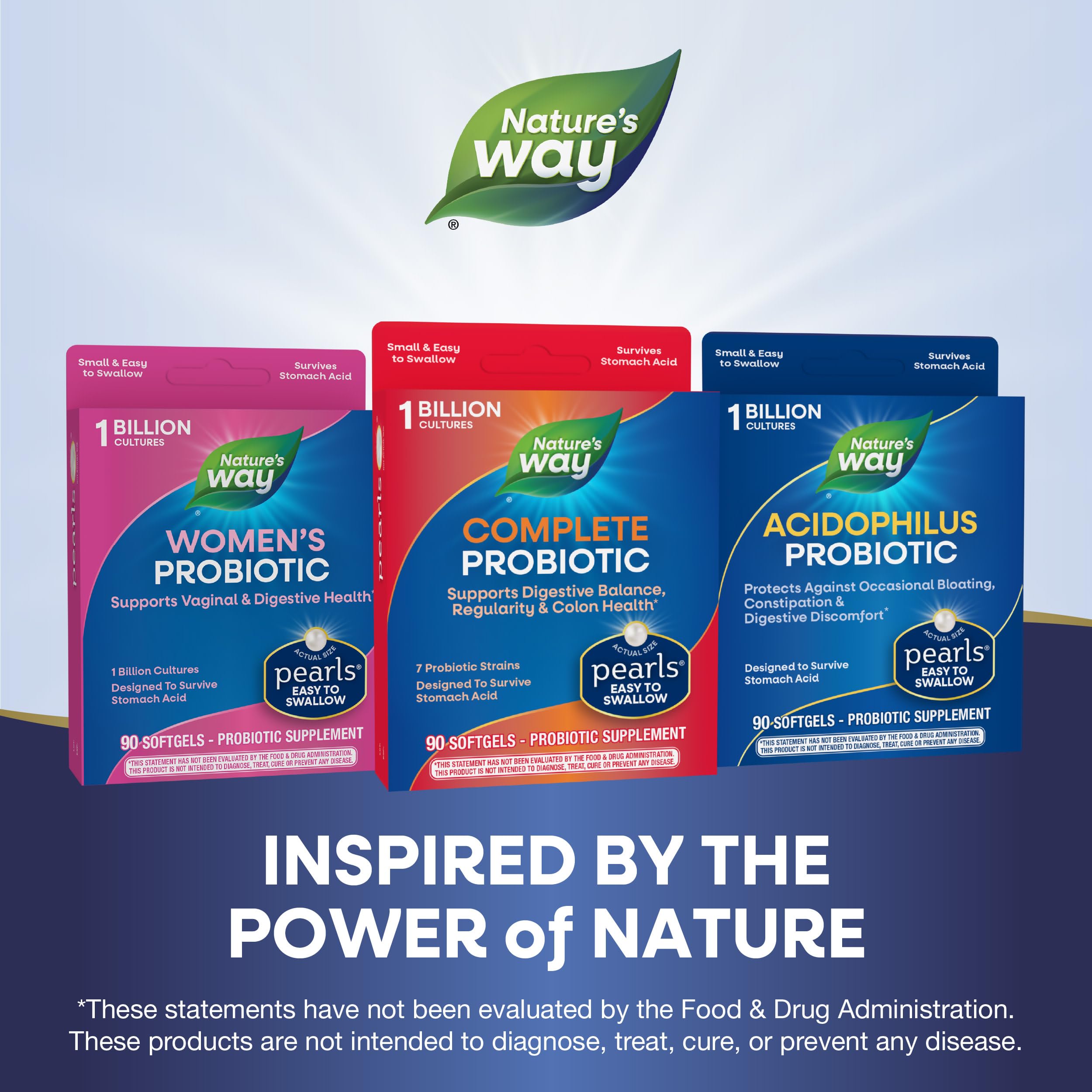 Foto 8 pulgar | Suplemento Nature's Way Complete Probiotic Pearls 90 Cápsulas - Venta Internacional