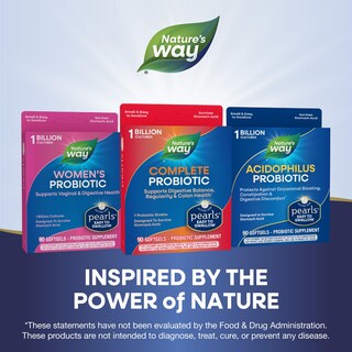 Foto 7 | Suplemento Nature's Way Complete Probiotic Pearls 90 Cápsulas - Venta Internacional