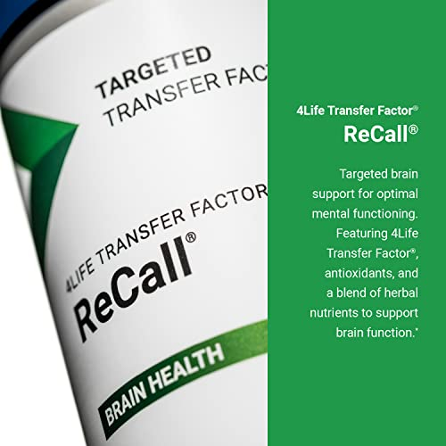 Foto 4 pulgar | Suplemento 4life Transfer Factor Recall Brain Support 90 Cápsulas - Venta Internacional