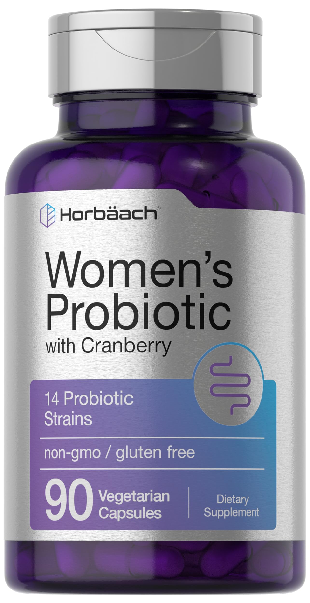Suplemento Probiótico Horbaach Women con Arándano 90 Cápsulas - Venta Internacional