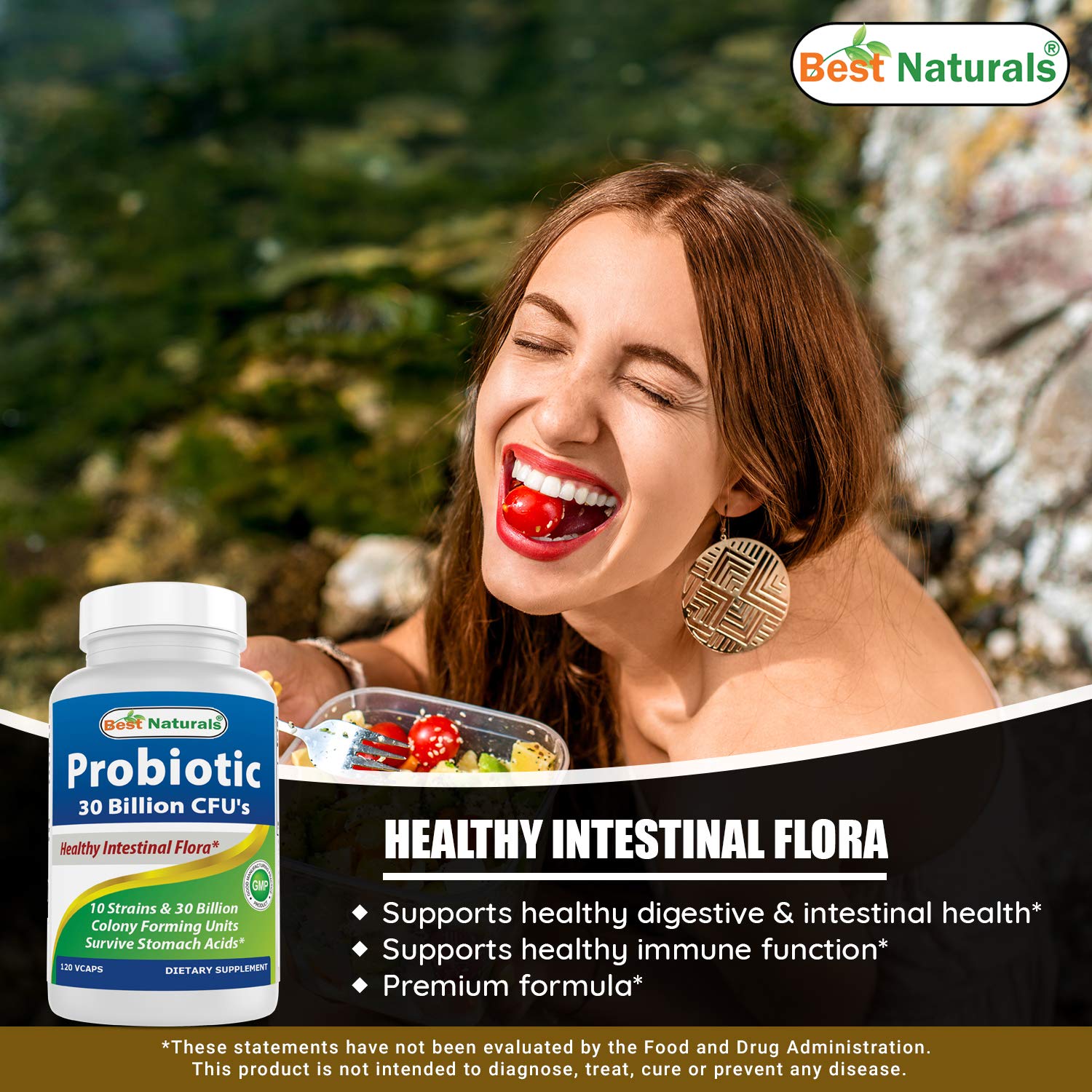 Foto 5 pulgar | Suplemento Best Naturals Probiotic 2 Paquetes de 120 Cápsulas-Venta Internacional