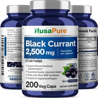Foto 4 | Suplemento Nusapure Extracto de Grosella Negra 2500 mg 10:1 200 Cápsulas - Venta Internacional
