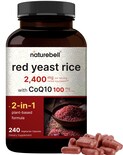 Suplemento Naturebell Red Yeast Rice 240 Cápsulas-Venta Internacional