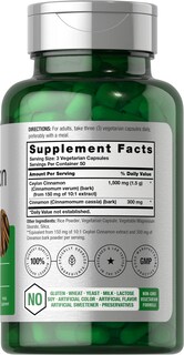 Foto 2 | Suplemento Horbaach Canela 1800 mg 150 Cápsulas - Venta Internacional