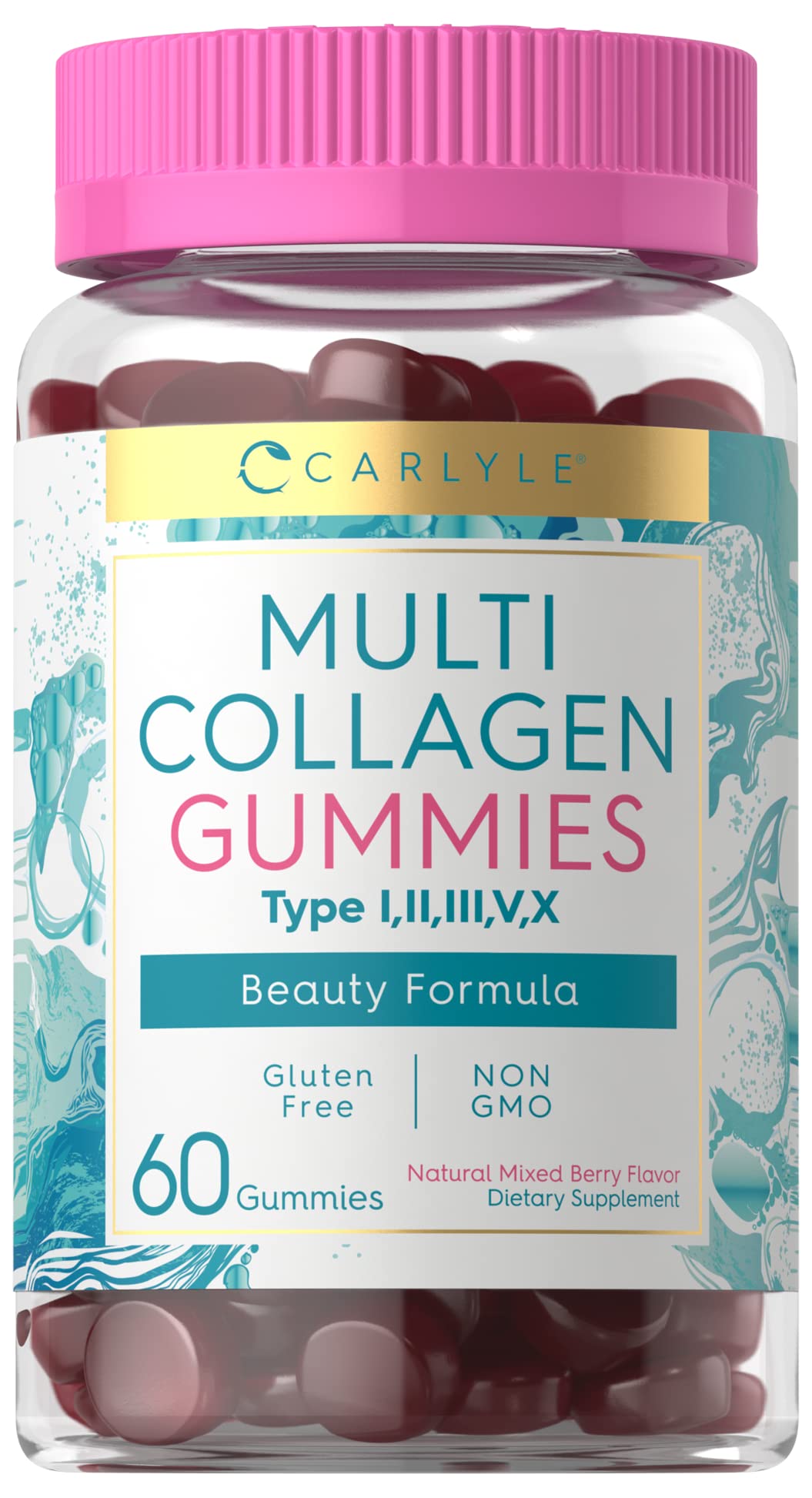 Foto 2 pulgar | Suplemento Carlyle Collagen Gummies 60 Unidades Mezcla de Bayas - Venta Internacional