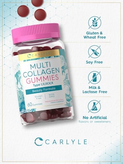 Foto 4 | Suplemento Carlyle Collagen Gummies 60 Unidades Mezcla de Bayas - Venta Internacional