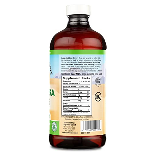 Foto 3 pulgar | Suplemento Lily Of The Desert Aloe Vera de 473 ml-Venta Internacional