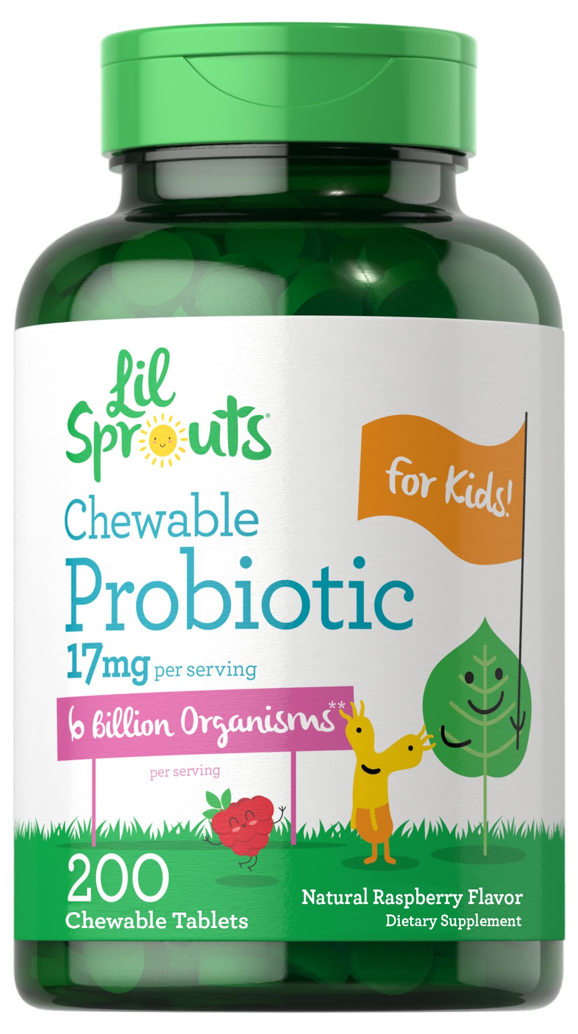 Foto 2 pulgar | Probióticos Carlyle Lil' Sprouts Kids 200 Tabletas 6 Mil Millones de Cfu - Venta Internacional