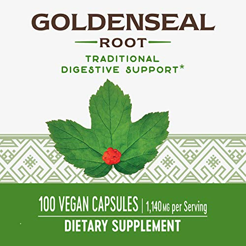 Foto 2 | Suplemento Nature's Way Goldenseal Root 100 Cápsulas - Venta Internacional