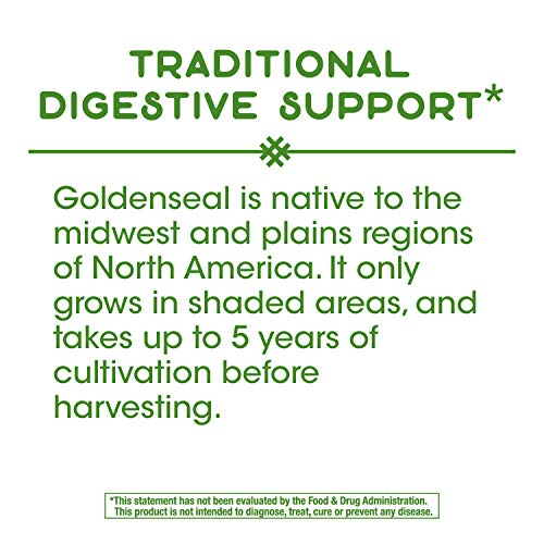 Foto 5 pulgar | Suplemento Nature's Way Goldenseal Root 100 Cápsulas - Venta Internacional