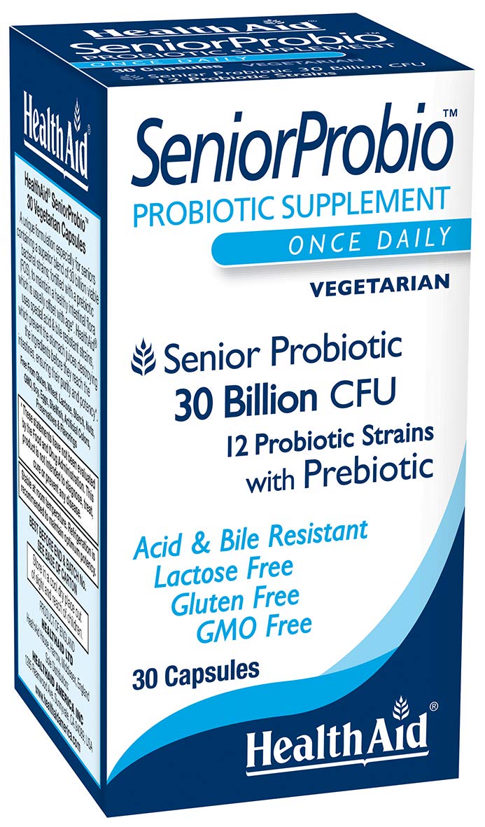 Foto 2 pulgar | Suplemento Health Aid Senior Probiotic de 30 Cápsulas-Venta Internacional