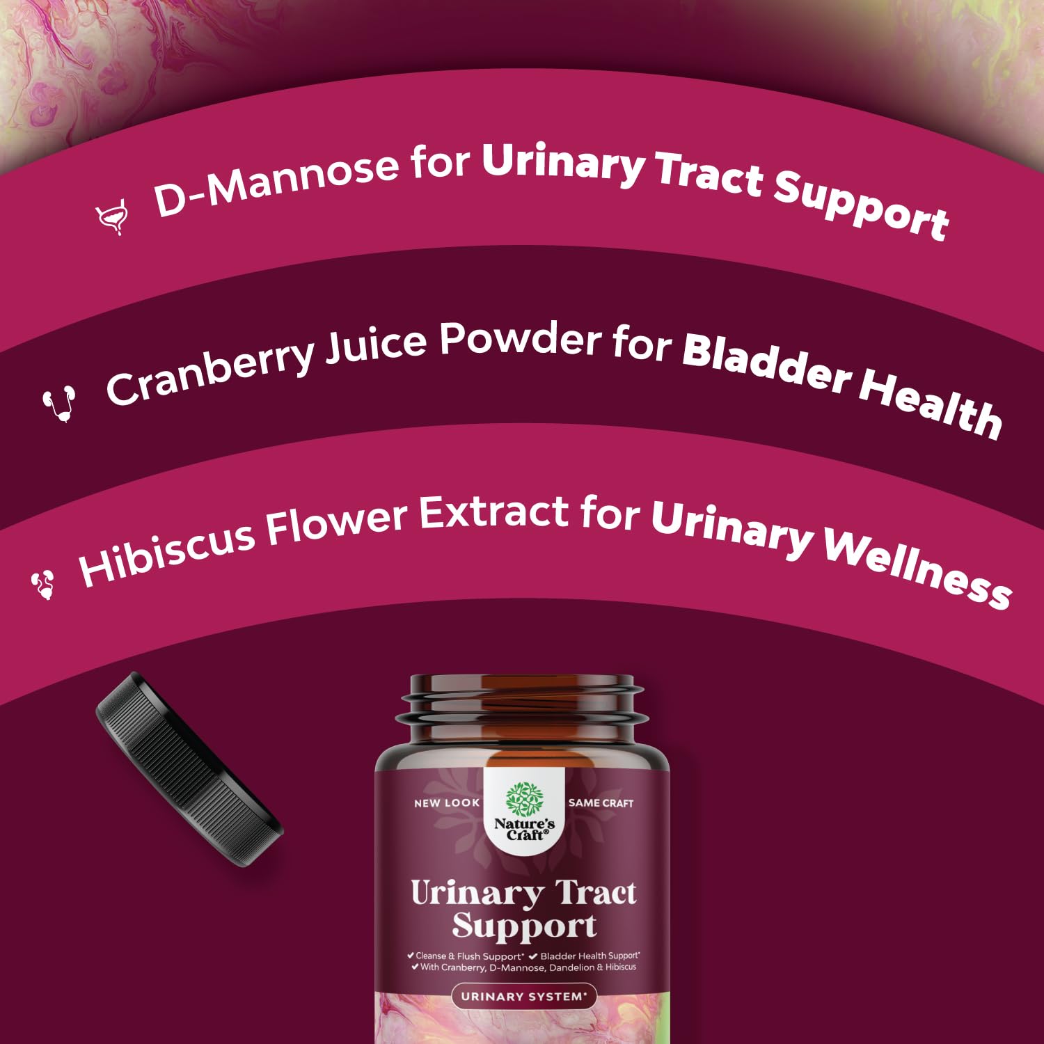 Foto 5 | Cápsulas de D-manosa Supplement Natures Craft 1000 Mg, 60 Cápsulas - Venta Internacional