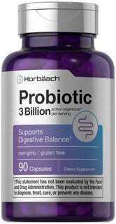 Foto 1 | Probiotic Horbäach 3 Billion Cfu 90 Cápsulas - Venta Internacional